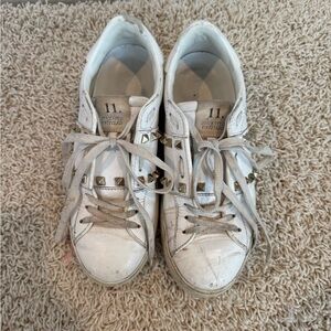 Valentino Garavani Rockstud Untitled Leather Sneakers